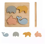 Toy Wooden Puzzle Montessori