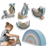 Toy Rainbow Building Blocks