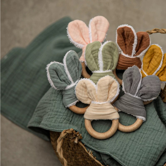 Baby Bunny Ear Teether